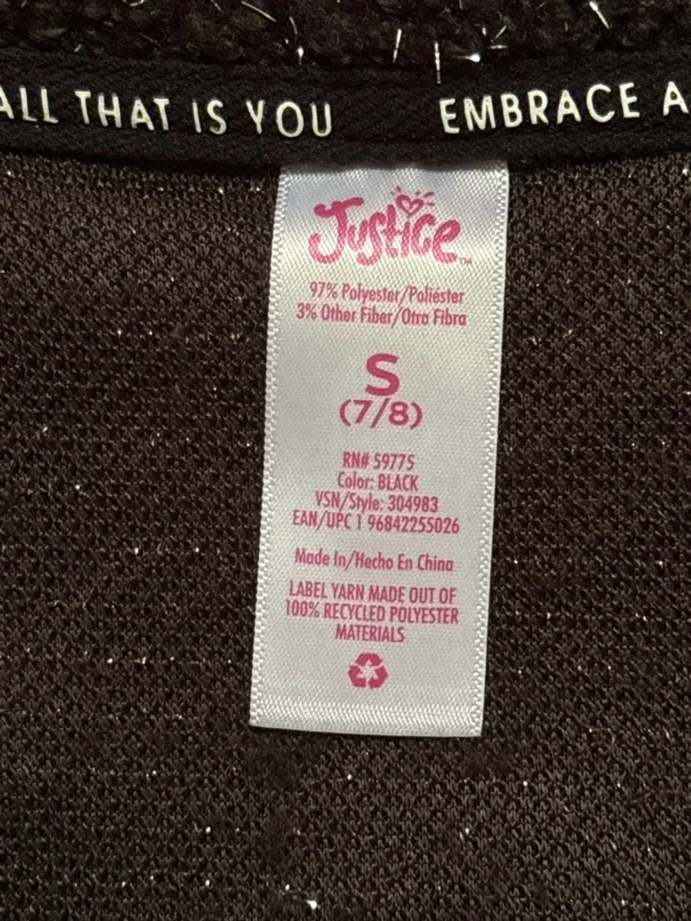 Justice 2 sweater/cardigan for girls
